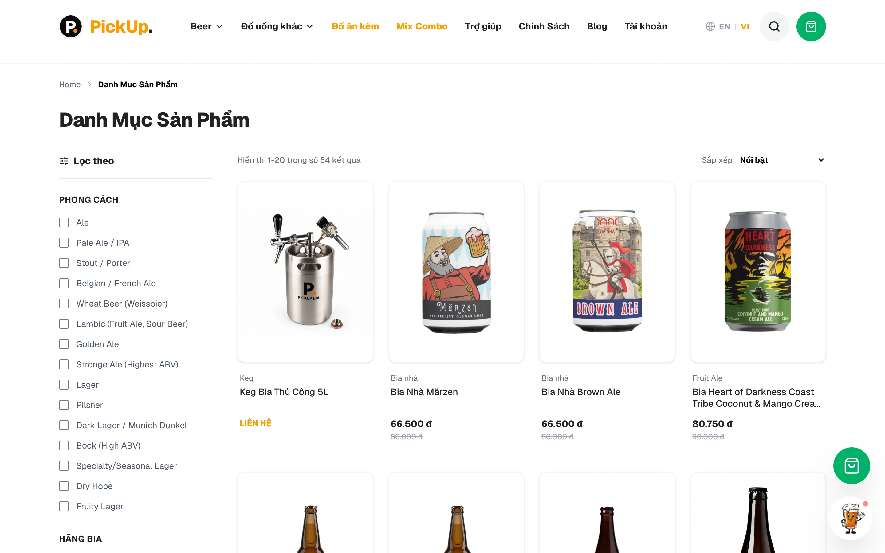 PickUp — Craft Beer & Beverage E-Commerce Platform Gallery 4