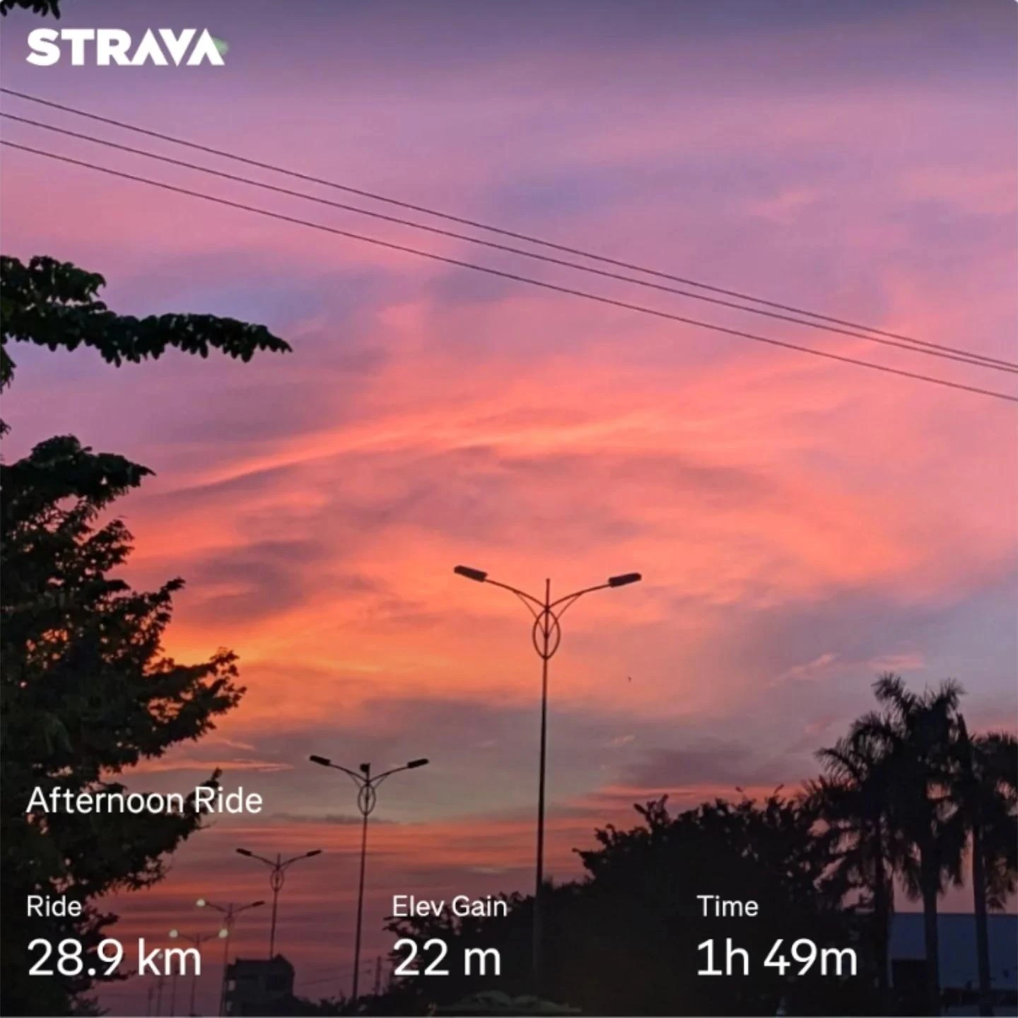Sunset Cycling - Moon Ride